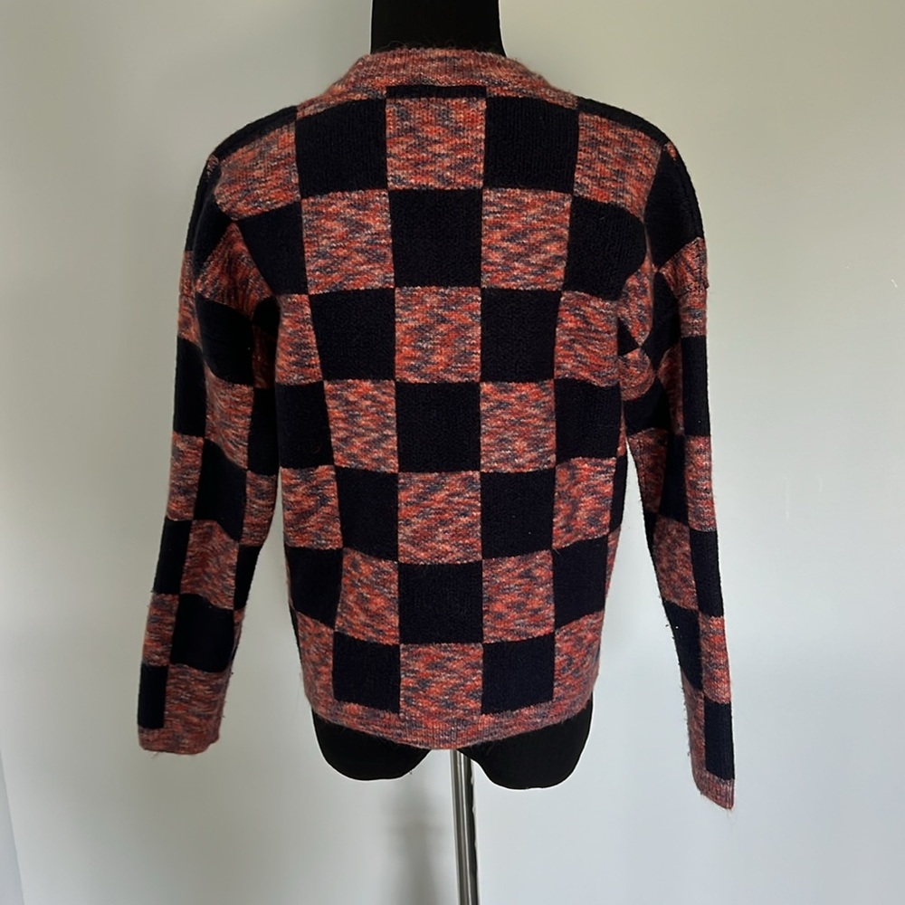 Madewell Multicolor Checkered Sweater - Picture 6 of 9